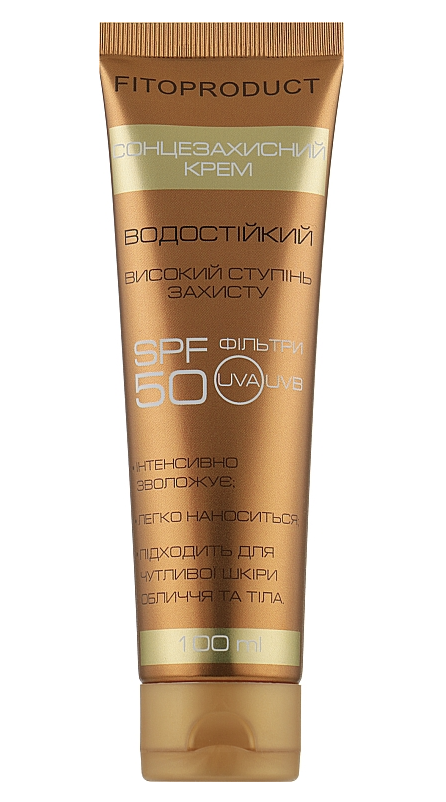 Крем солнцезащитный SPF-50 Fito Product 100 мл (4820159304684)