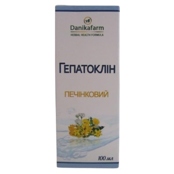 Комплекс для профилактики печени Danikafarm БАР Гепатоклин 100 мл (000024624)