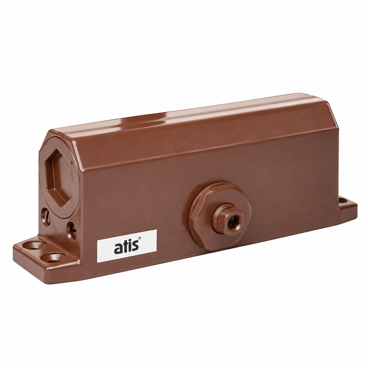 Дверной доводчик ATIS DC-603 OH вес двери до 60 кг Brown (37916757)