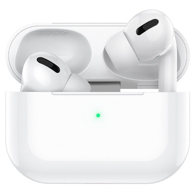 Наушники беспроводные Hoco EW68 с шумоподавлением ANC+ENC и беспроводной зарядкой Белый
