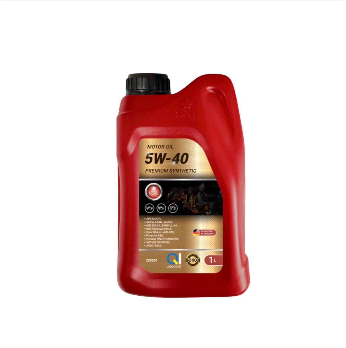 Моторное масло GNL Premium Synthetic 5W-40 API SN/CF 1 л