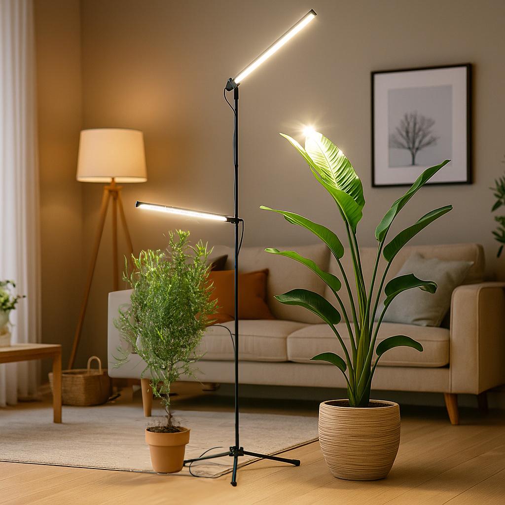 Фітосвітильник із двома лампами повного спектру IO-2 Long для високих до 2 м рослин (27834427) - фото 6