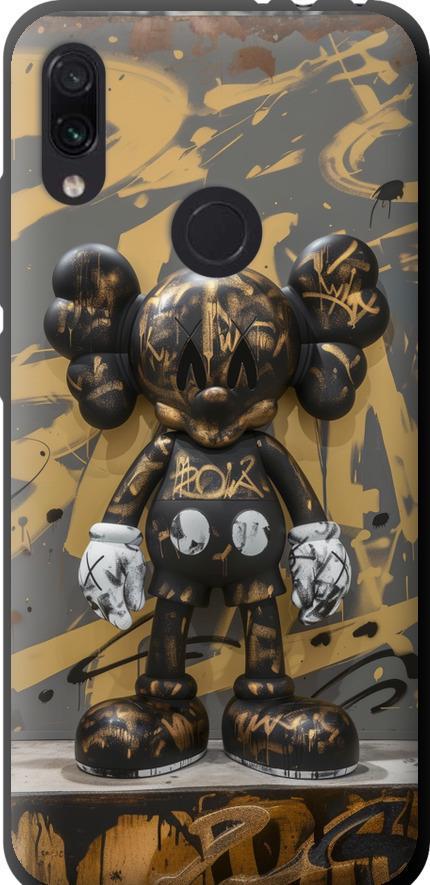 Чехол на Xiaomi Redmi Note 7 Bronze kaws (6097b-1639-42517)