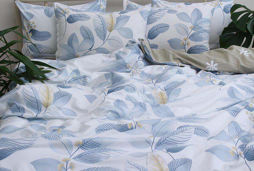 Комплект постільної білизни S453 з компаньйоном (29-77-TAG satin 1,5-sp-453-2)