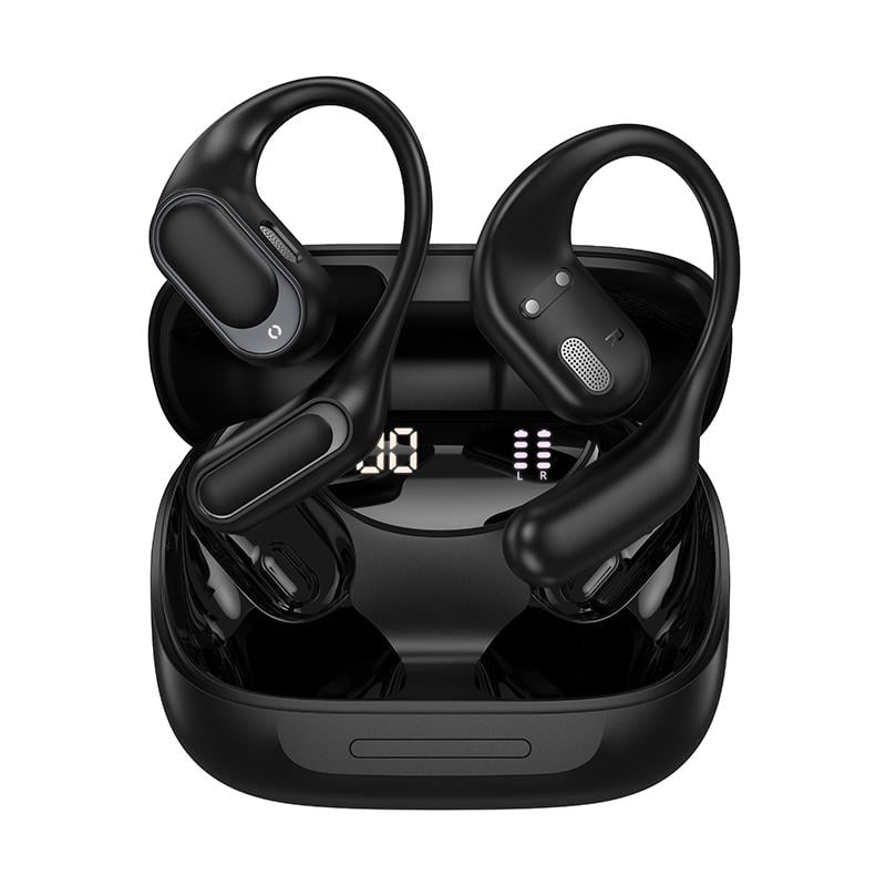 Наушники беспроводные Hoco EA11 Honey open true wireless Black (24898)