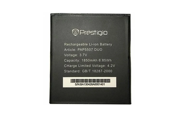 Акумулятор для Prestigio PAP5507 1850 mAh (000021658)