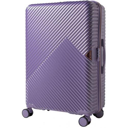 Валіза пластикова Wings WN01 маленька Фіолетовий - фото 1