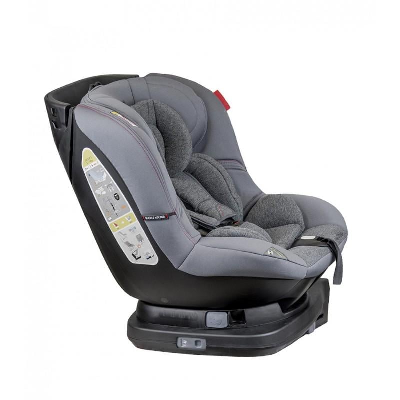 Автокресло Coletto Millo 0-1 группа 0-18 кг с системой Isofix Серый (Millo-1) - фото 2