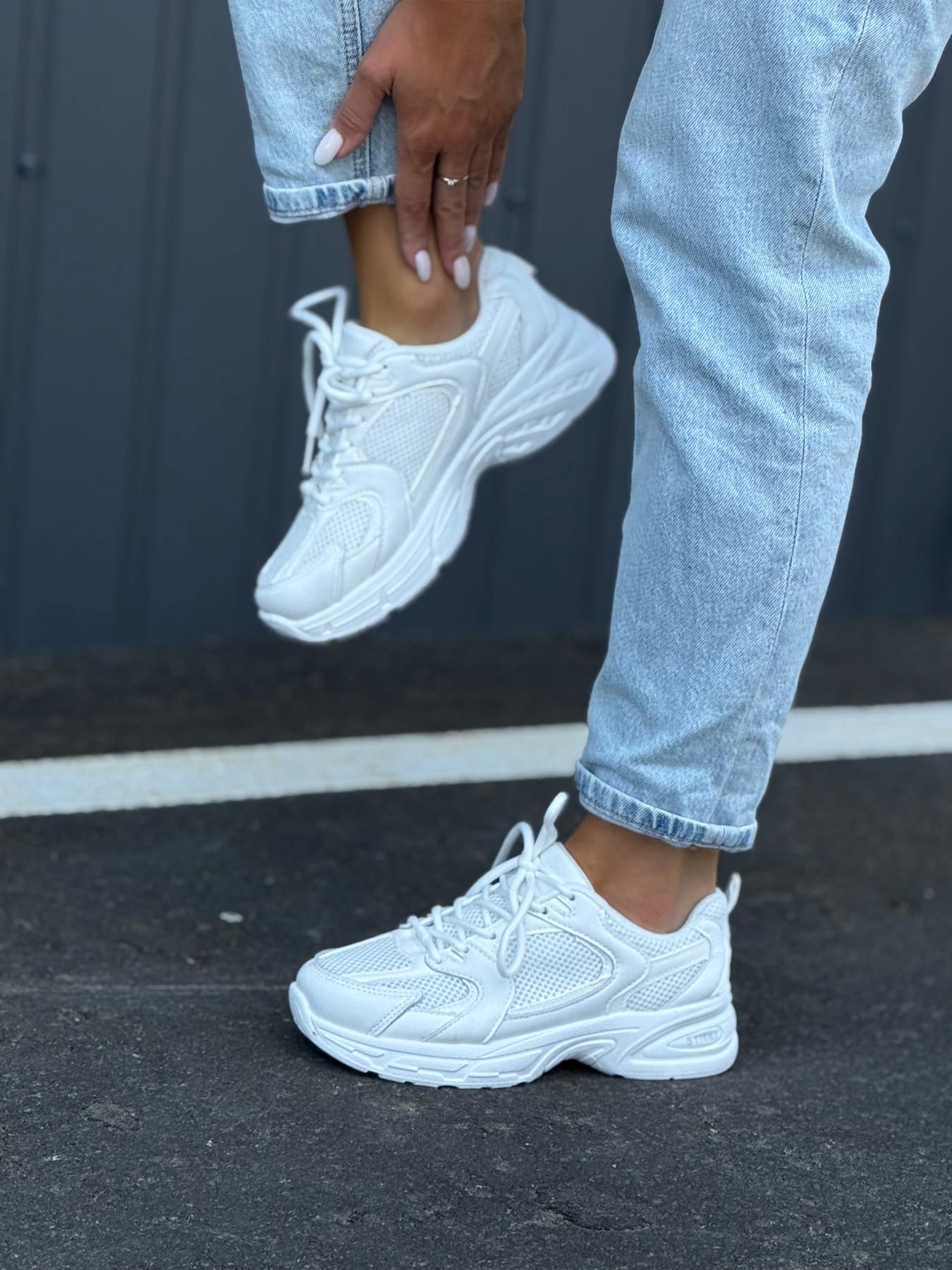 Кроссовки женские пресс кожа/текстиль р. 37 Белый (4329542s2) - фото 6 Кроссовки женские пресс кожа/текстиль р. 37 Белый (4329542s2) - фото 6