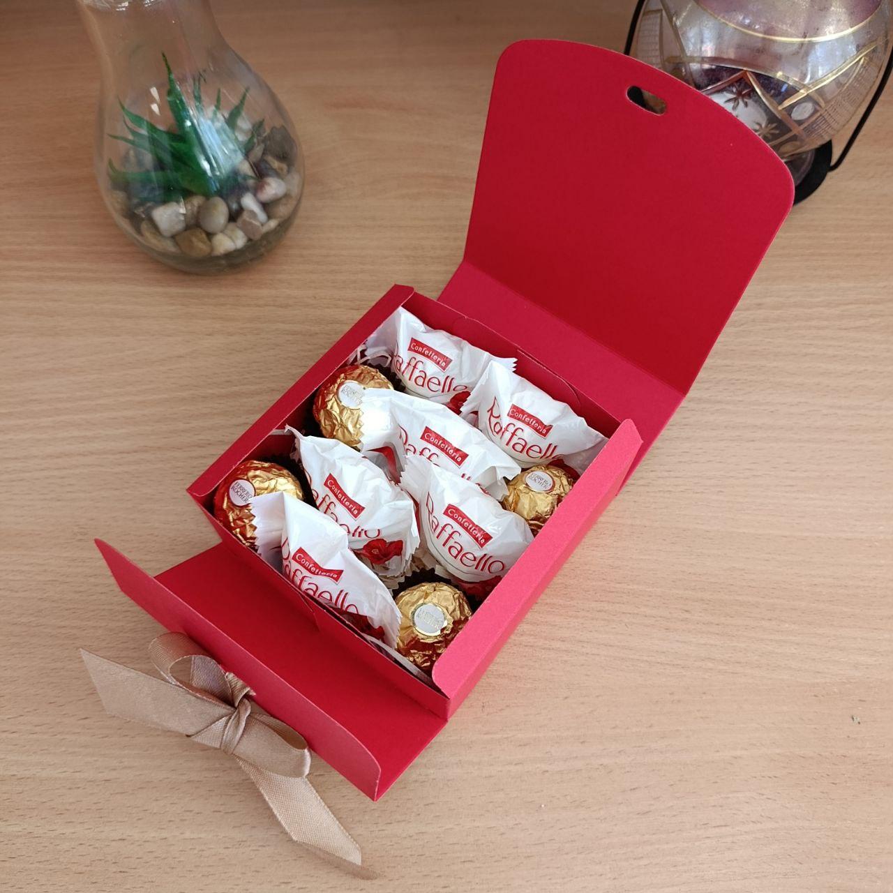 Подарочная коробка с конфетами Raffaello и Ferrero для девушки (ar312) - фото 2 Подарочная коробка с конфетами Raffaello и Ferrero для девушки (ar312) - фото 2