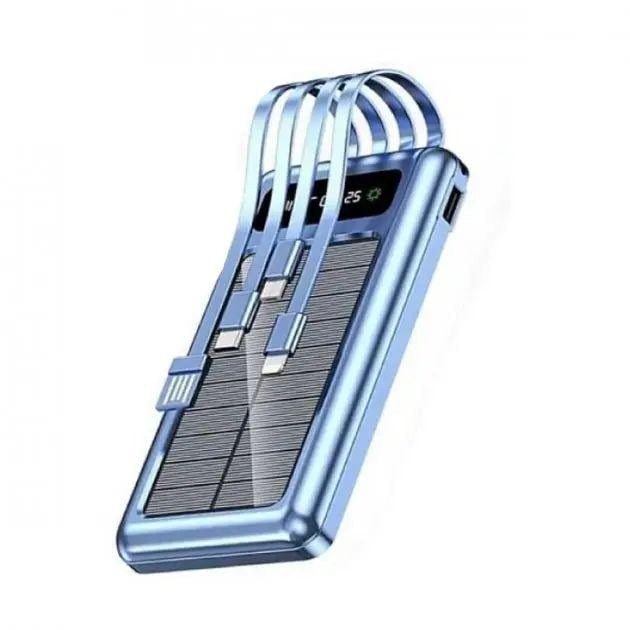 Повербанк для телефонов UKC 10000 mAh 2,1A Solar (opt-13453)