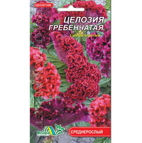 Семена Целозия гребенчатая однолетник среднерослый 0,15 г (26433)