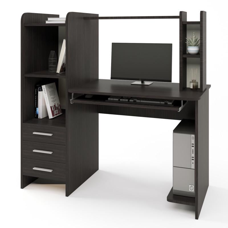 Стол компьютерный Эверест Венге темный (26754209)