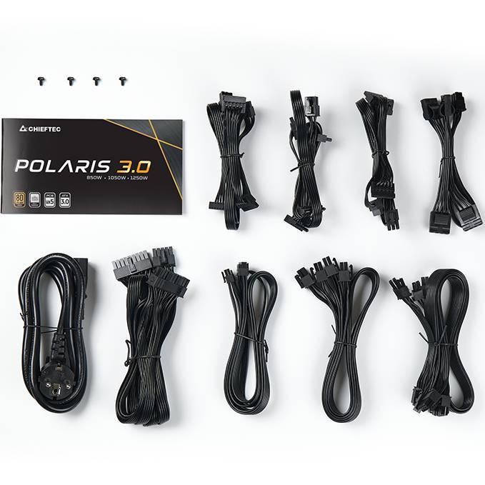 ᐉ Блок живлення для комп'ютера Chieftec POLARIS 3.0 PPS-1050FC-A3