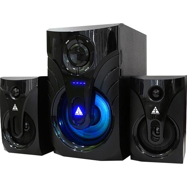 Акустическая система Golden Field LA-215G BT 38W 2.1 Bluetooth Black (25815284)