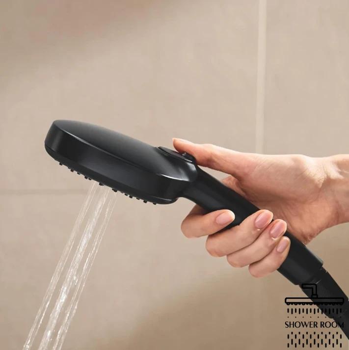 Душевая система с термостатом Grohe Tempesta Cube 250 266892431 Черный (266892431) - фото 4 Душевая система с термостатом Grohe Tempesta Cube 250 266892431 Черный (266892431) - фото 4