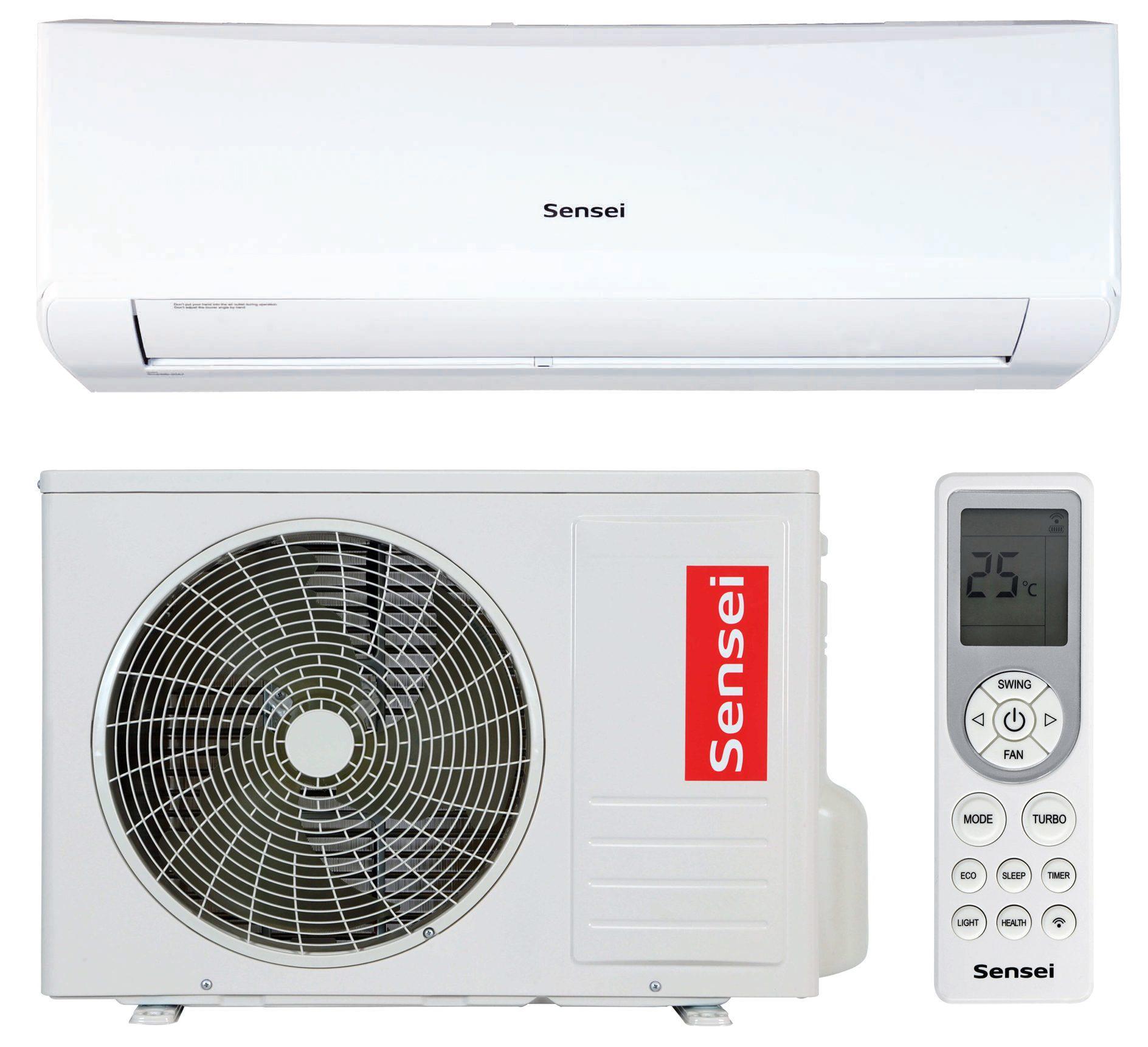 Кондиционер SENSEI Alaska inverter SAC-12SKWA/I -25 °C компресcор Panasonic