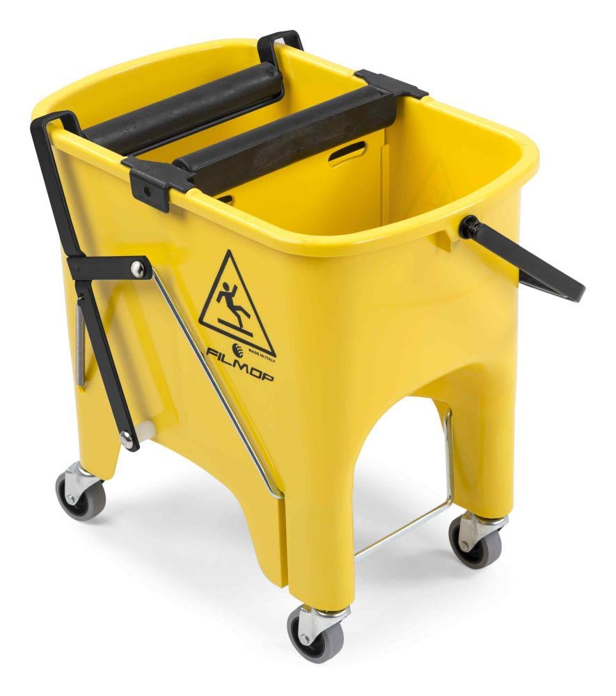 Тележка с отжимом на колесах Filmop 80 мм 15 л (0000LP1402C)