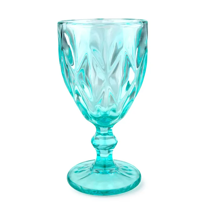 Комплект бокалов Flora Elise 350 мл 6 шт Изумрудный 30656