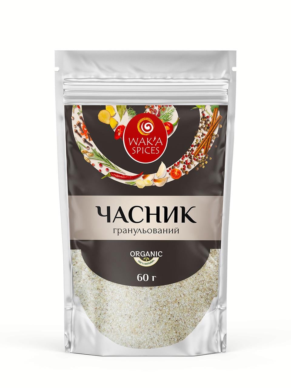 Чеснок гранулированный WAK'A 60 г (2250575928)