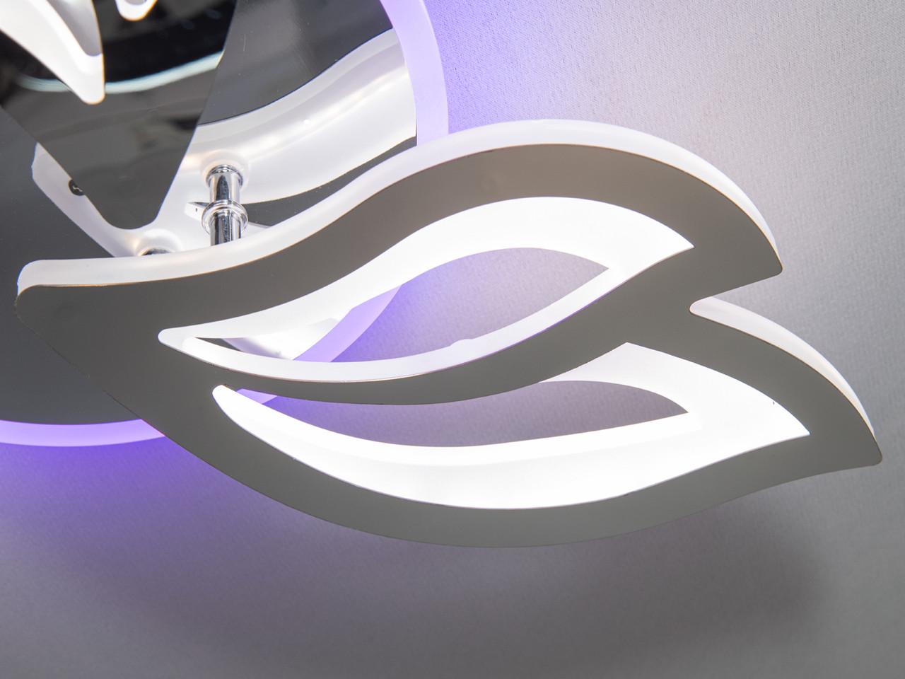 Люстра LED в прихожую с пультом 8165-3HR-LS 55W на 8 м2 Хром (2489048167) - фото 5 Люстра LED в прихожую с пультом 8165-3HR-LS 55W на 8 м2 Хром (2489048167) - фото 5