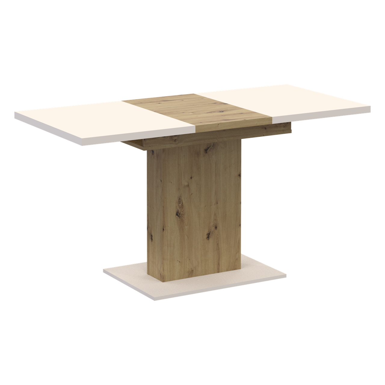 Обеденный стол Doros Бостон 150х70х79 см Дуб артизан/Кашемир (41510139) - фото 4 Обеденный стол Doros Бостон 150х70х79 см Дуб артизан/Кашемир (41510139) - фото 4