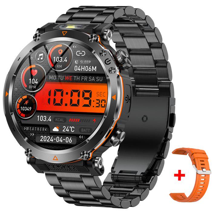 Смарт-годинник UWatch Smart Avation Pro Steel Black з ремінцями 2 шт. (1999) - фото 2 Смарт-годинник UWatch Smart Avation Pro Steel Black з ремінцями 2 шт. (1999) - фото 2