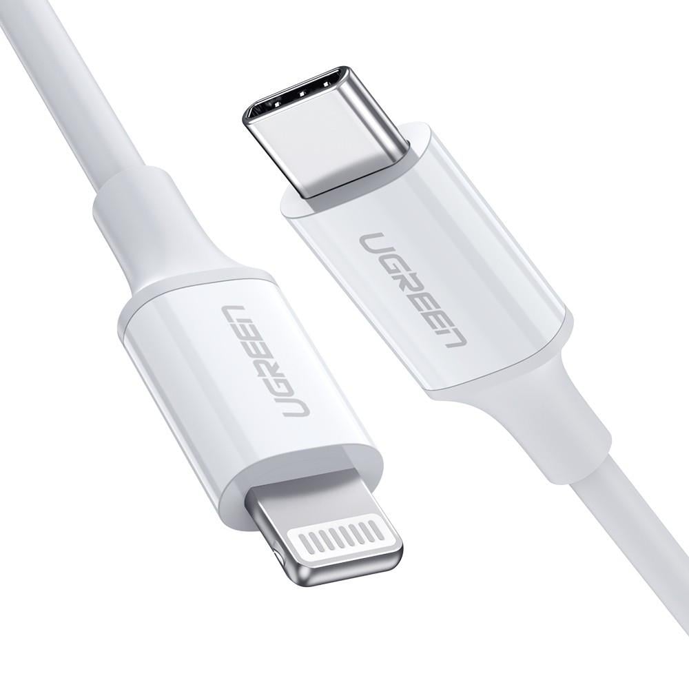Кабель зарядный Ugreen MFi сертифицированный USB-C to lightning 1 м (10493)