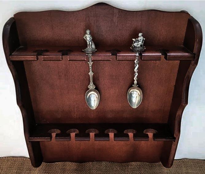 Полка для коллекции ложек Юфола Савоярди (ПКЛ-003915)