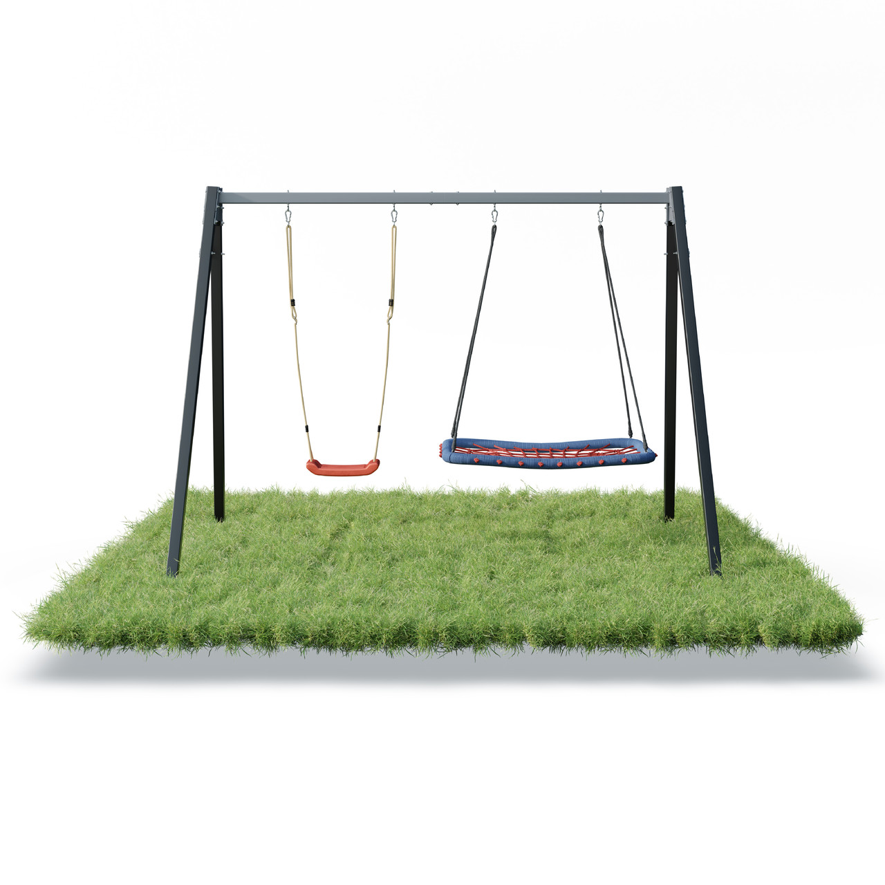 Качеля детская двухместная для дома WCG 2 Elite Play Frame гнездо пластиковая (EPF-2-101-421-1)