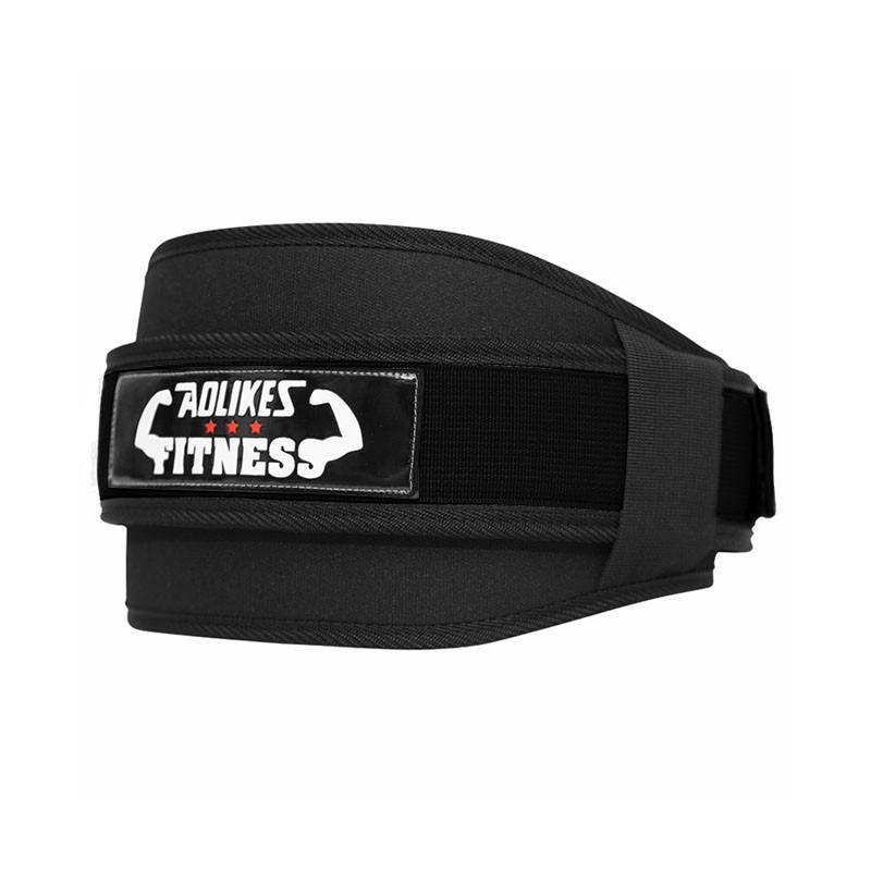 Пояс для тяжелой атлетики AOLIKES HY-7983 Black L фитнеса атлетический