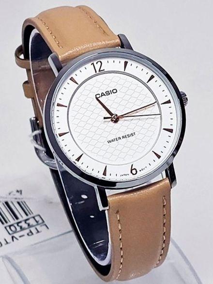 Наручные часы женские Casio LTP-VT04L-7A1 Lady Timeless Collection Бежевый (2900727373)