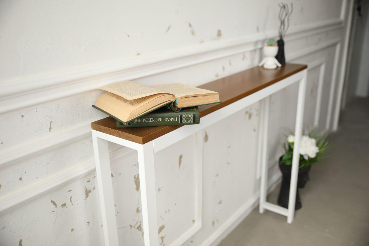 Консоль пристенная напольная для аксесуаров/фото разборная 100х20х92 см (ML-99.4) Консоль пристенная напольная для аксесуаров/фото разборная 100х20х92 см (ML-99.4)