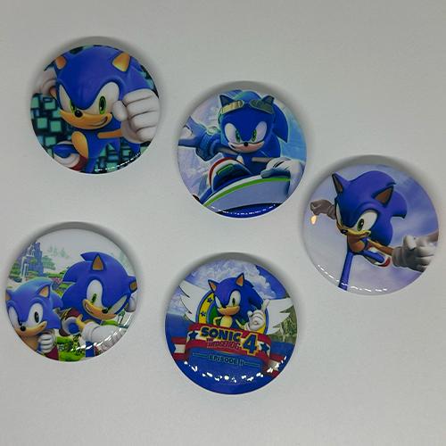 Піктограми Sonic Badges 5 шт. подарункова уп. (3763-2)