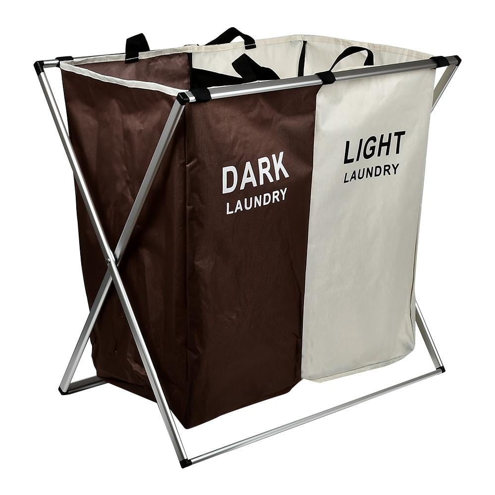 Корзина Light&Dark R32366 для хранения одежды и игрушек металл/полиэстер 59x40x57 см Коричневый/Белый (624000) Корзина Light&Dark R32366 для хранения одежды и игрушек металл/полиэстер 59x40x57 см Коричневый/Белый (624000)