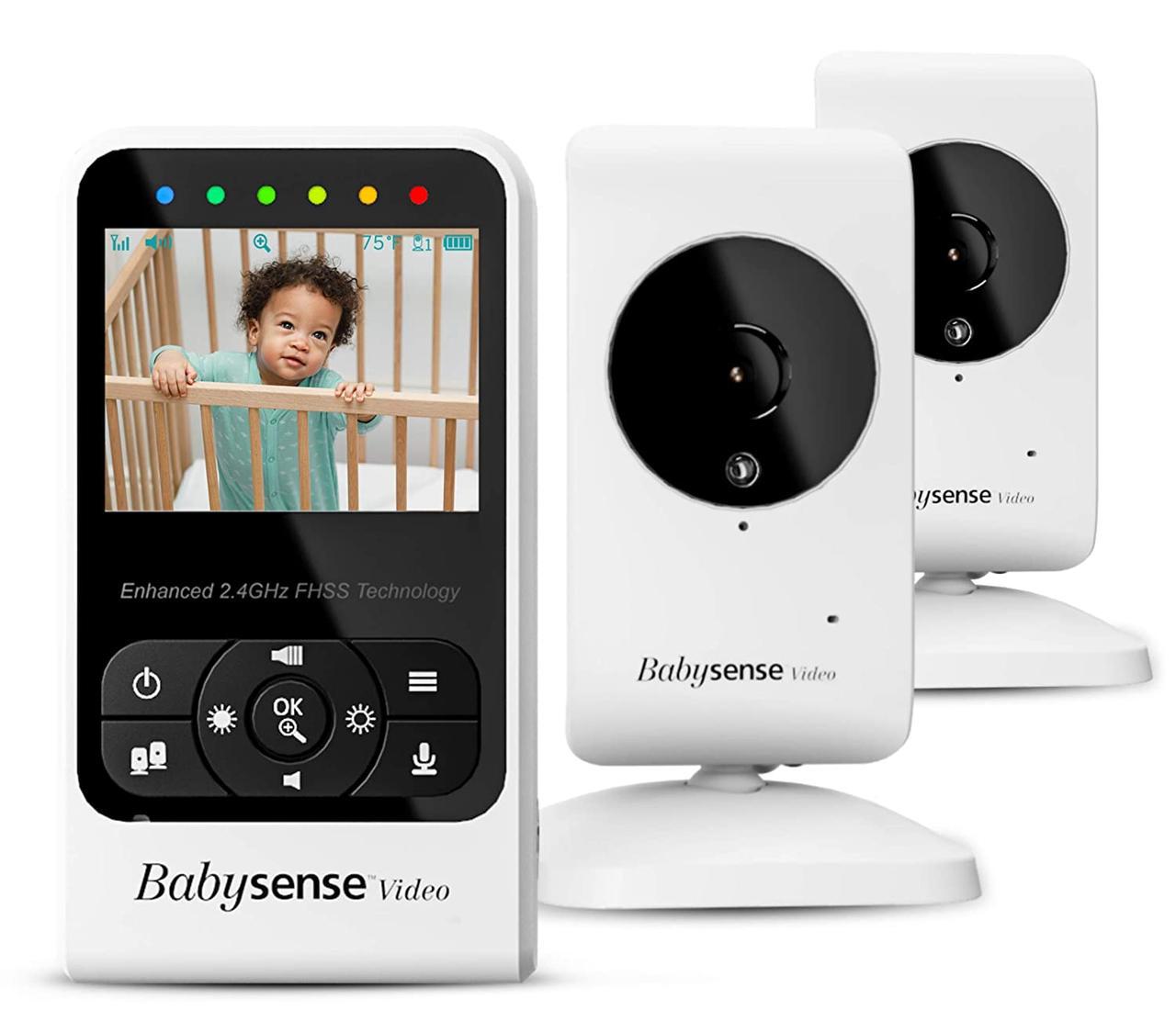 Відеоняня Babysense з камерою та звуком з далеким радіусом дії - фото 1