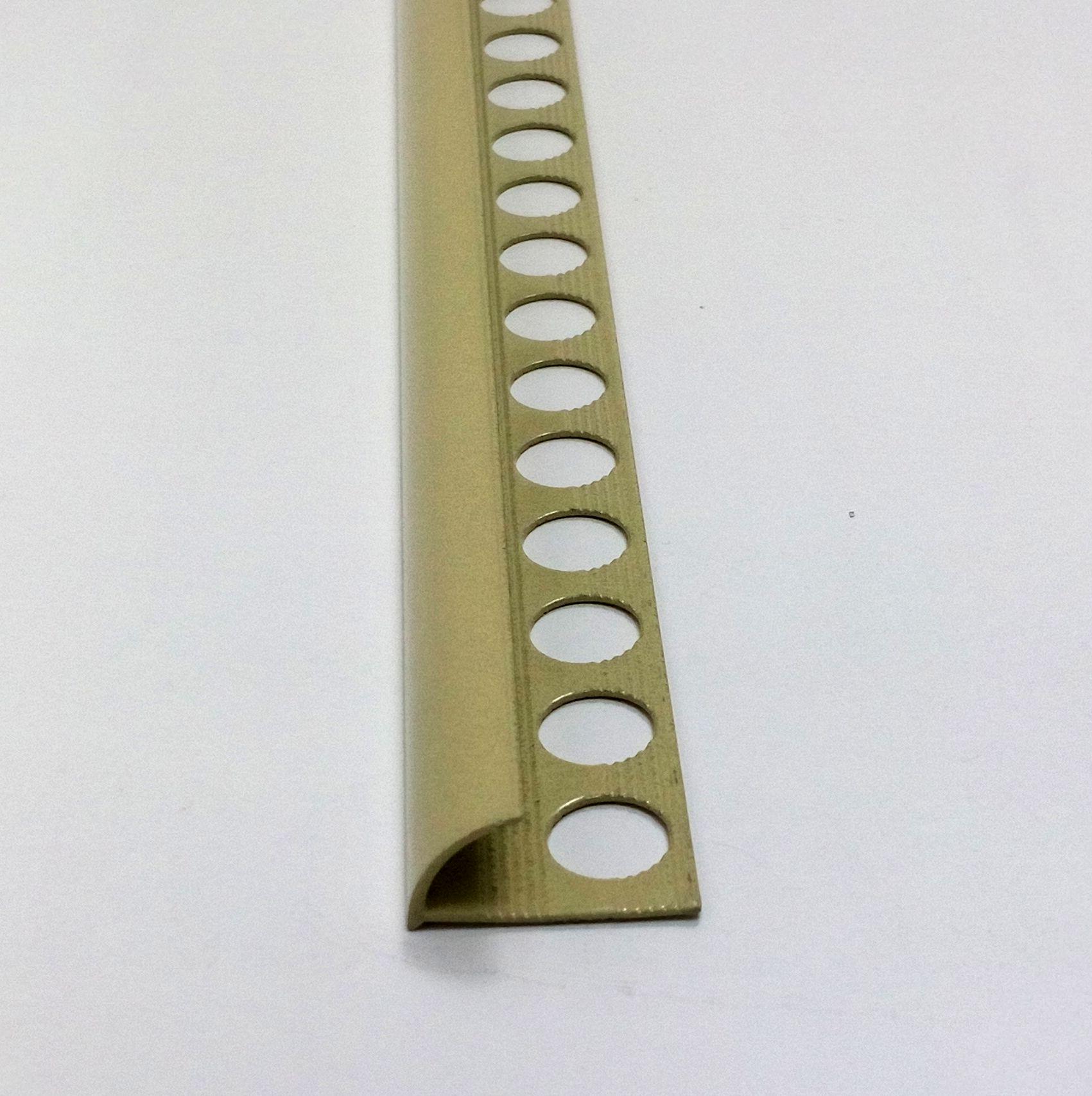 Уголок для плитки Профіль Центр НАП 12 наружный алюминиевый до 12 мм 2,7 м Песок (3НАП122711) - фото 2 Уголок для плитки Профіль Центр НАП 12 наружный алюминиевый до 12 мм 2,7 м Песок (3НАП122711) - фото 2