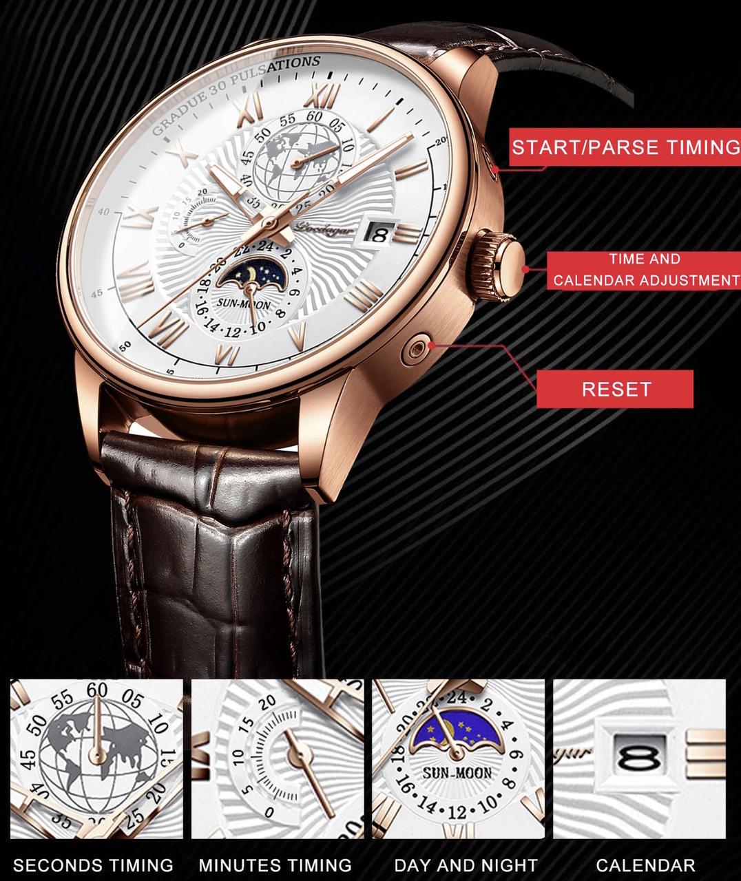 Часы наручные Poedagar Neptun (2435837614) - фото 10 Часы наручные Poedagar Neptun (2435837614) - фото 10