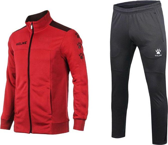 Костюм спортивный Kelme LINCE S Красно-черный (3881321.611_K15Z403.000)