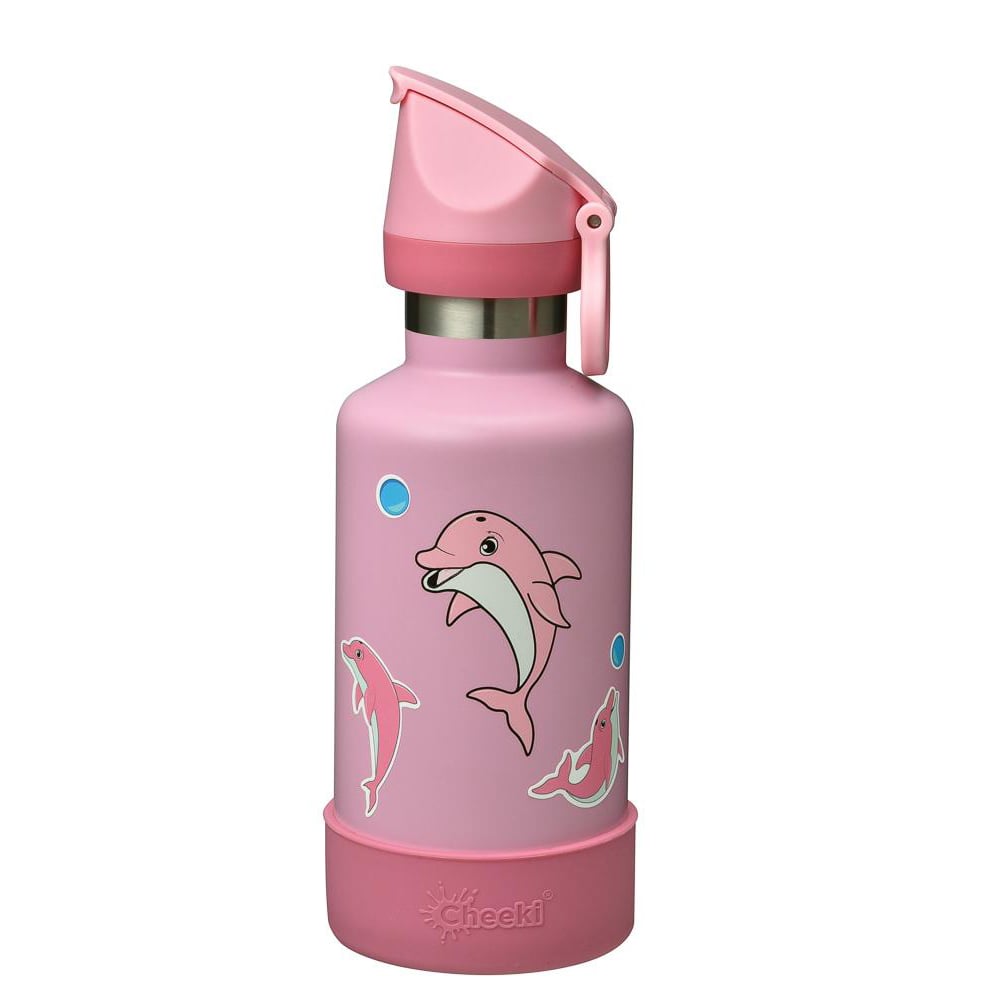 Термобутылка детская Cheeki Insulated Kids 400 мл Dolphin (KIB400DP1)