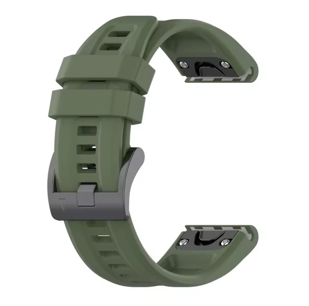 Ремешок для часов Garmin Fenix 8 QuickFit 43х20 мм Army Green (3928) Ремешок для часов Garmin Fenix 8 QuickFit 43х20 мм Army Green (3928)
