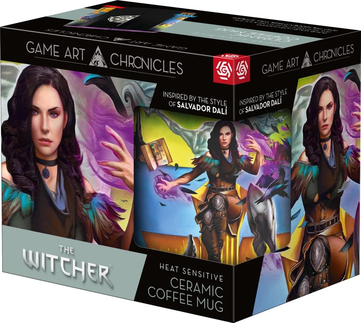 Чашка керамическая Good Loot Game Art Chronicles: The Witcher Yennefer Dali Черный/Фиолетовый (5908305247678) - фото 4