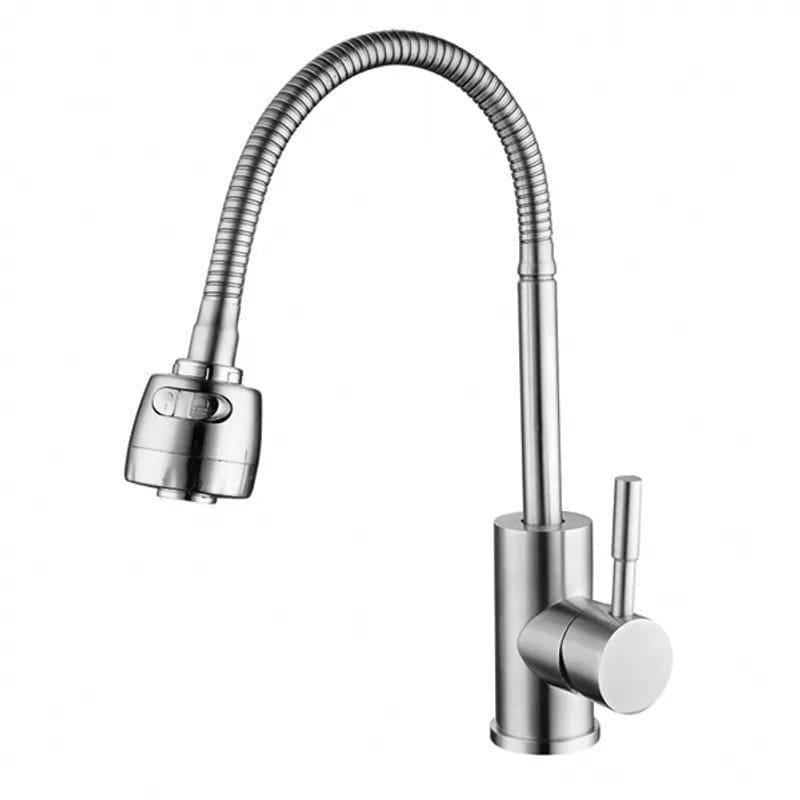 Смеситель для кухни Champion SUS-011 с гибким изливом Хром (CH0306)