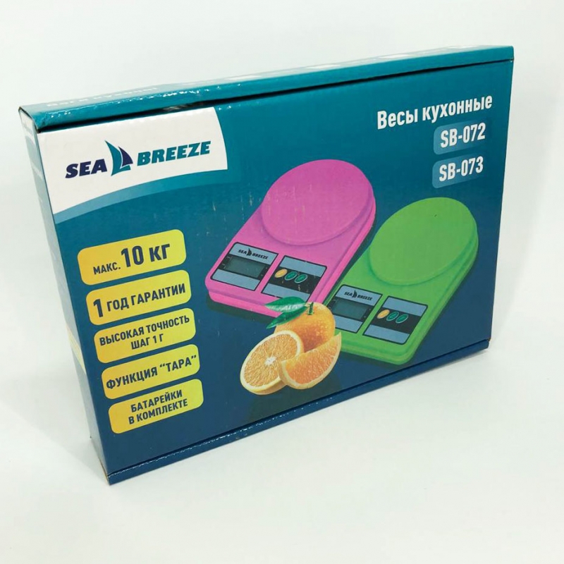 ᐉ Весы кухонные SeaBreeze SB-073 Green (tf4502) • Купить в Киеве ...