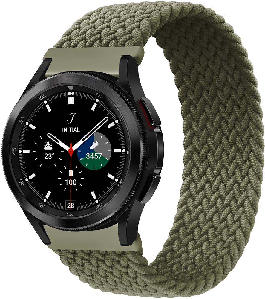 Ремешок Solo Loop для Galaxy Watch 4 Classic 46 мм (135 мм) Khaki (23477-17)