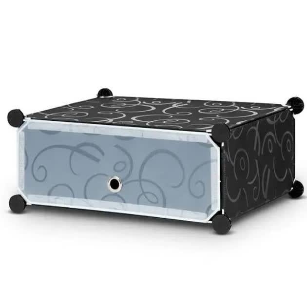 Шафа пластикова для взуття розкладна 37x37x73 см (30009) - фото 5