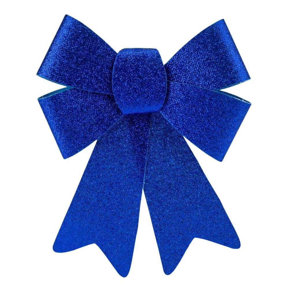Набор бантов Блестящий 2 шт. 18 см Синий (9245-015) Набор бантов Блестящий 2 шт. 18 см Синий (9245-015)