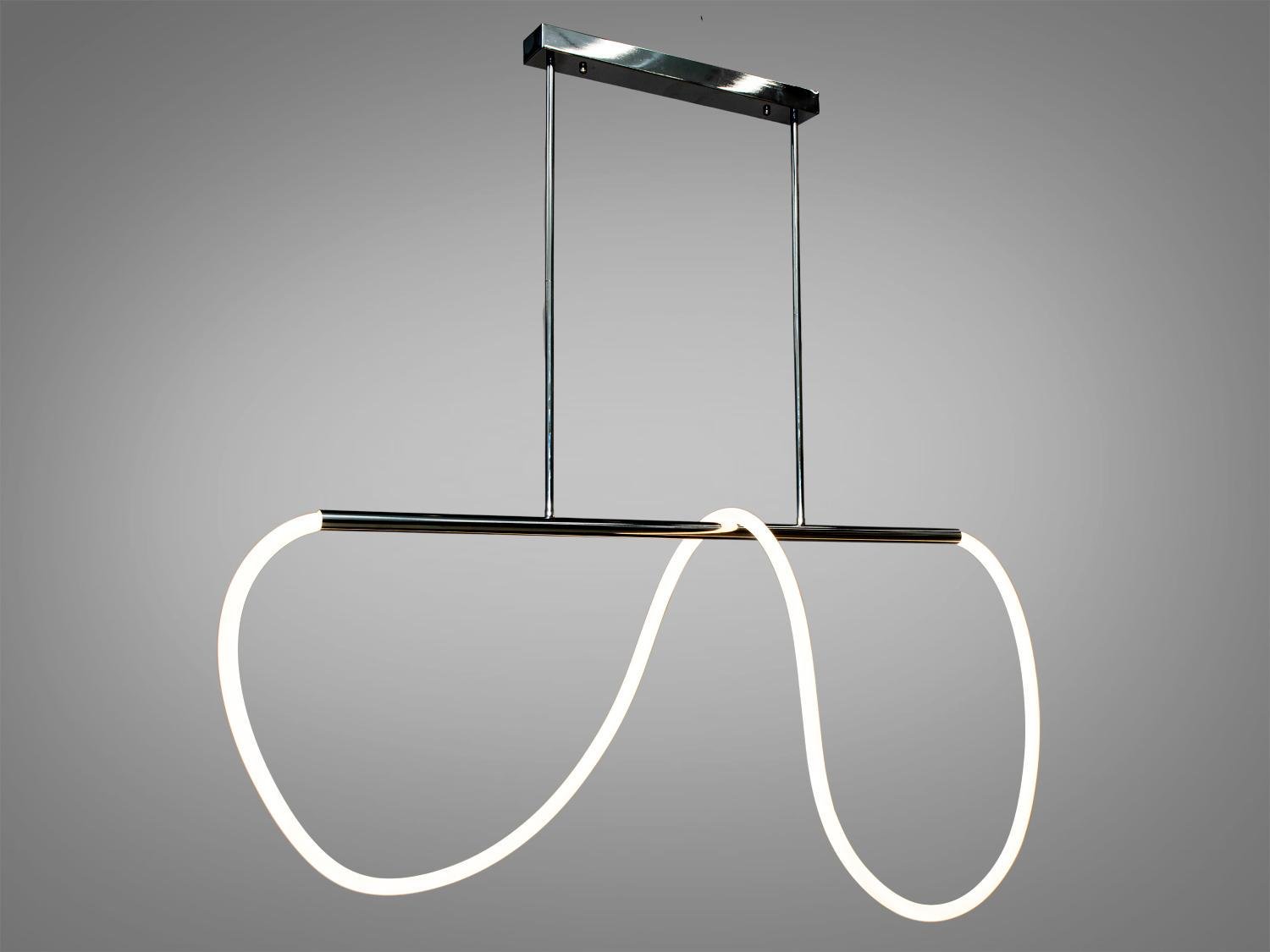 Люстра LED Diasha SY9752-L1200BHR 22W Черный хром Люстра LED Diasha SY9752-L1200BHR 22W Черный хром