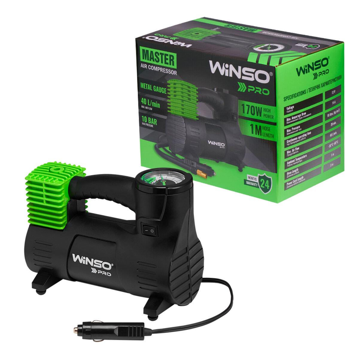 Автомобильный компрессор Winso Pro Master 12В/10 Атм/40 л/мин 135000
