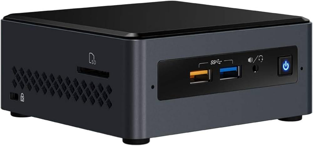 Системный блок Intel NUC7JY Mini Intel Celeron J4005 2,7GHz 8GB DDR4 128 ГБ SSD bluetooth 5,1 WiFi-6 Windows 10
